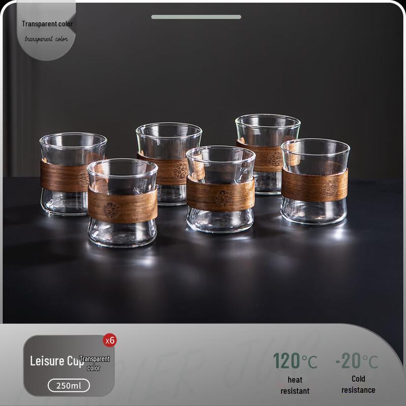 Naigiang Creative Glass Water Cup & Tea Set