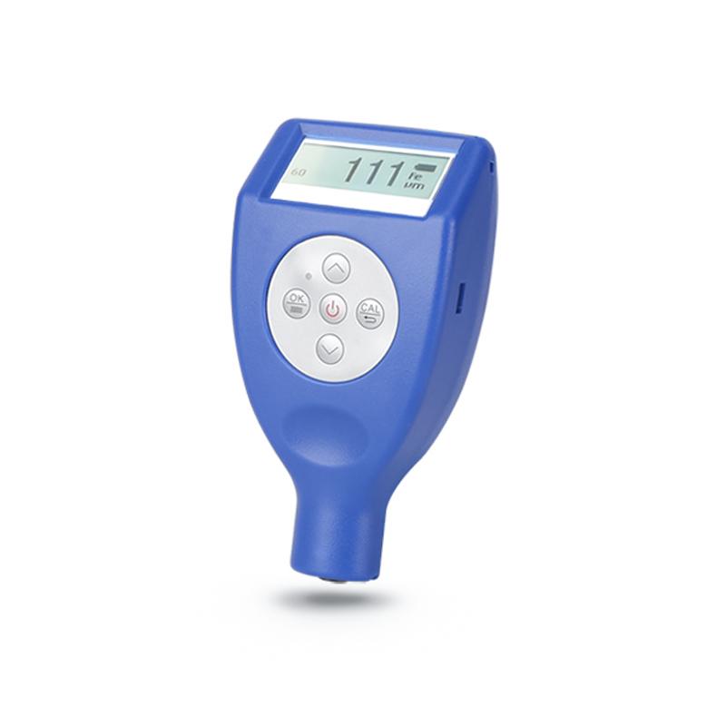 3nh YT4200-P1 Plastic Coating Thickness Gauge with 0.1 Accuracy for Non-Magnetic Coatings on Steel ISO Certified 1250UM синий