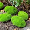 Garden Decorative Gravel Artificial Moss Rocks Fake Moss Stone  Landscape Design