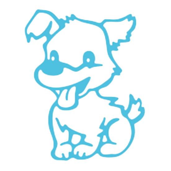 Cartoon Tier Hund Metall Schneiden Sterben Scrapbooking Schablone Album Papier Karte Form