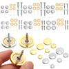 4pcs/set Glass Fasteners Mirror Fixing Nails Stainless Steel Decoration Screw Covers Furniture Hardware Billboard Decor