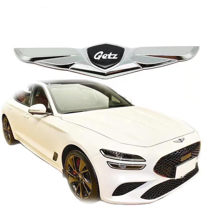 Car modification car stickers 3D metal badge hood decal high-end decorative stickers for HYUNDAI-GETZ With LOGO Car accessories TT36