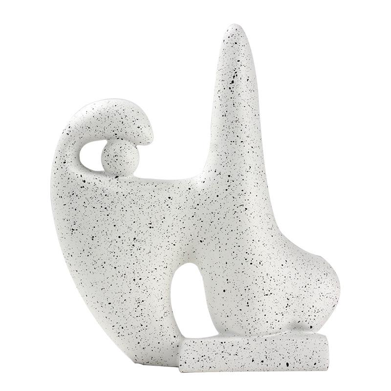 

Творческое абстрактное искусство Специальные украшения в форме скандинавской современной гостиной, тумба под телевизор, модель B&B, дисплей для комнаты, аксессуары для дома