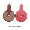 Bike Brake Pad MTB Bicycle Resin Replacement Compatible with Hayes Stroker Bike Brake Pads Bicycle Accessories