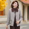 New Autumn Velvet Warm Woolen Coat Women's Woolen Top Women's