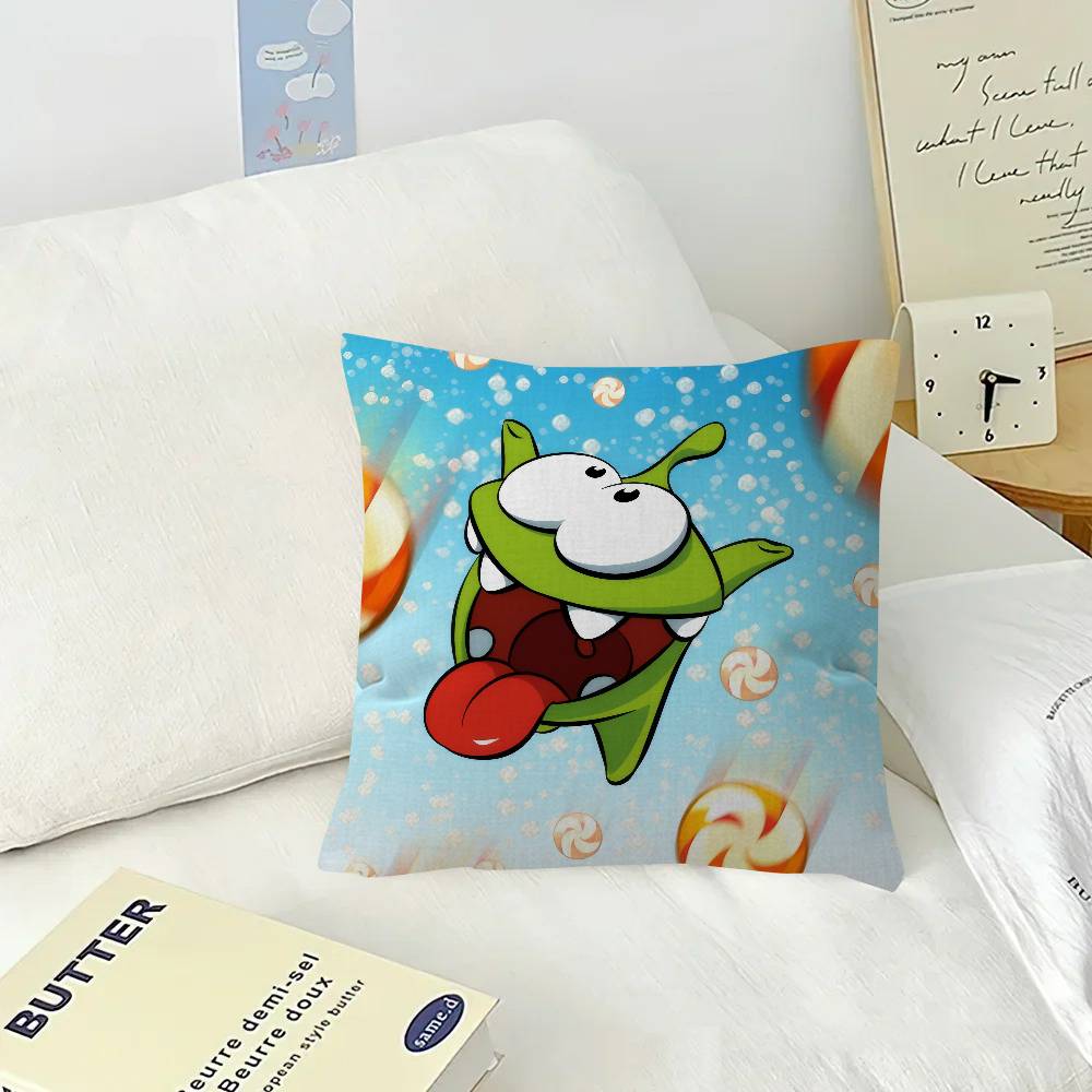 Anime o-o-Om Fun Nom Stories  Pillow Gift Home Office Decoration Bedroom Sofa Car Cushion Cover Case 45x45