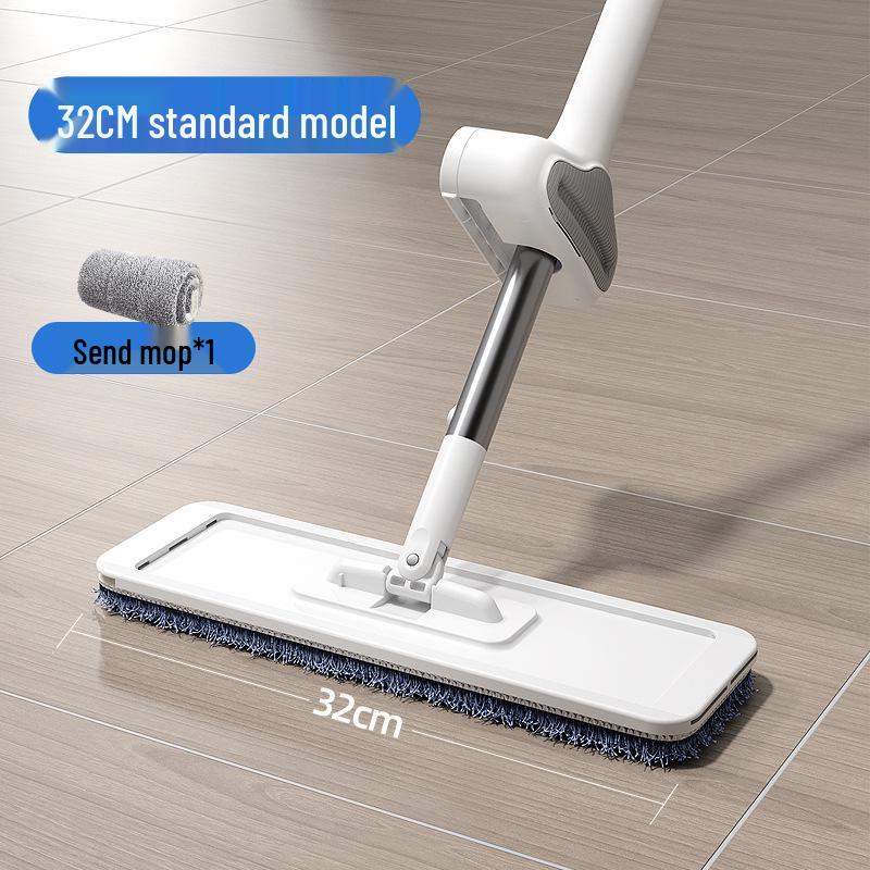 

Многофункциональная швабра для ленивых с самоотжимом, водопоглощающей насадкой и ведром One Replacement Cloth