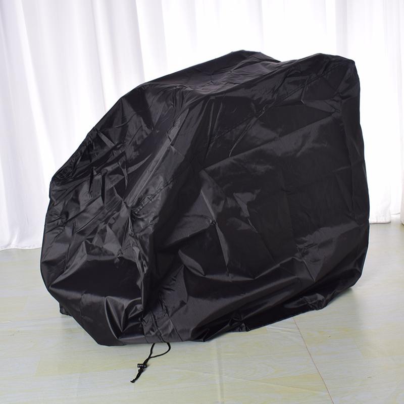 Electric Wheelchair Protective Cover Outdoor Mobility Scooter Waterproof Cover Dust Cover Oxford Cloth Wheelchair Cover Black