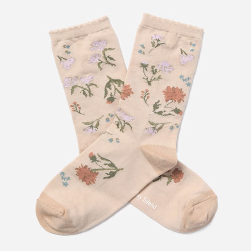 Thursday Island Flower Garden Socks_T256MSC137W