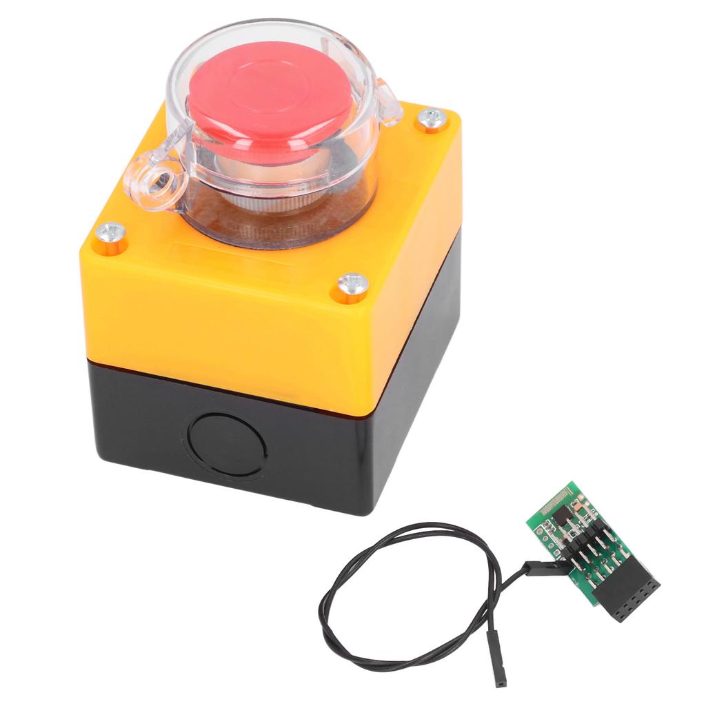 Wireless External Computer Power Button Switch Remote Control PC Power Switch for Home Office