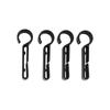 Accessories Plastic Anti Slip Outdoor Tool Safety Hook Helmet Clip Head Light Clamp Safety Cap Hook