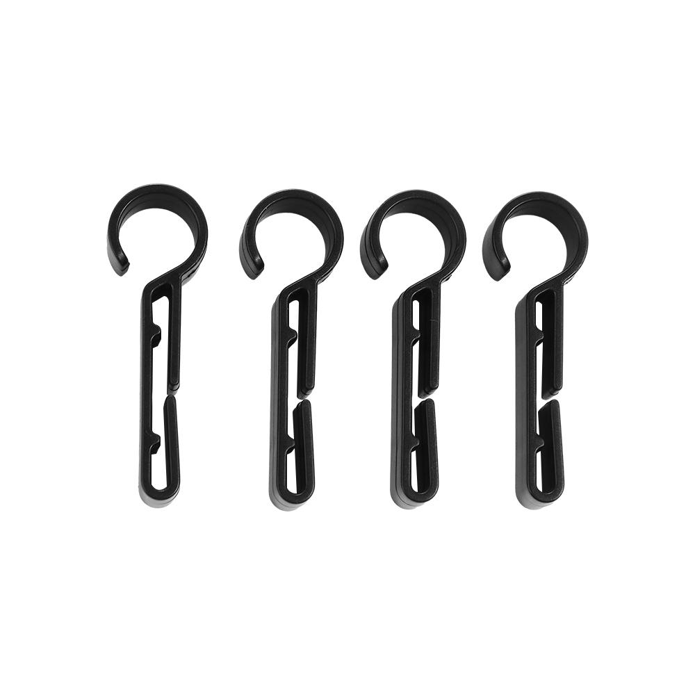 Accessories Plastic Anti Slip Outdoor Tool Safety Hook Helmet Clip Head Light Clamp Safety Cap Hook