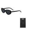 Saint Laurent Logo Design Cat Eye Sunglasses Women Sunglasses Black SLM154/K-001