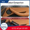 New Car Door Inner Handle Protective Leather Anti-Wear Sleeve Decor For BMW X1 X3 X5 E39 E46 E90 F20 E60 F30 E36 F10 E87 E7