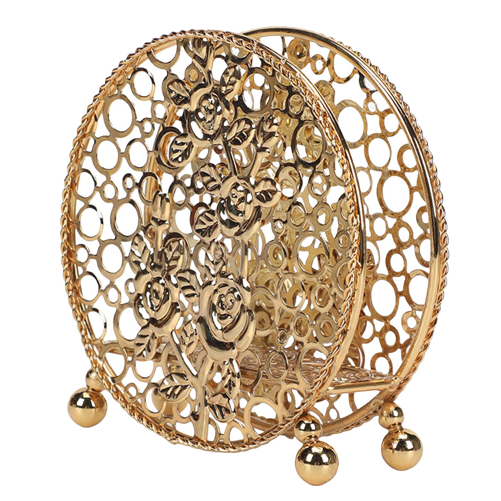 

Стильный держатель для салфеток, органайзер для хранения, круглая подставка, диспенсер для салфеток