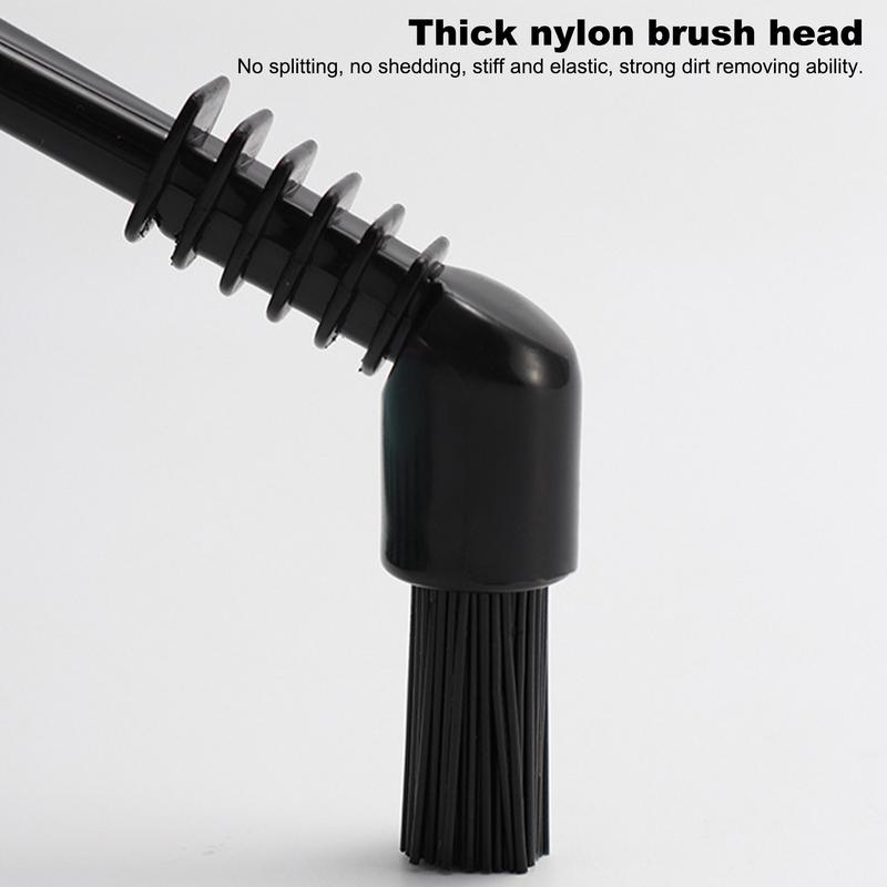 Coffee Brush Espresso Machine Cleaning Brush Dirt Cleaning Plastic Handle Brush Cleaner Coffee Grime Cleaning Tool