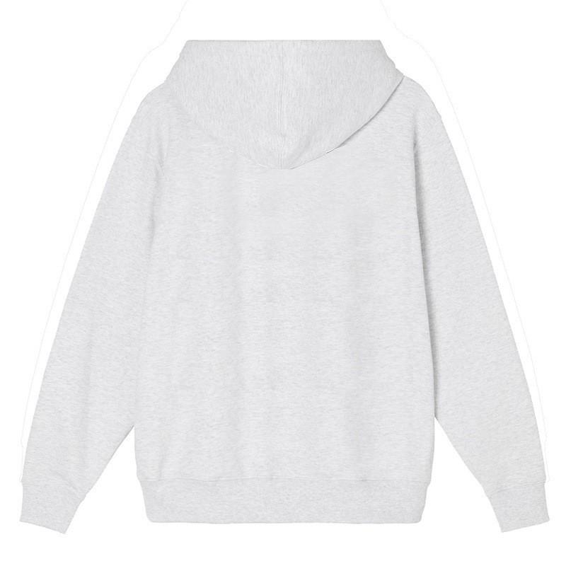 Unisex Oversized Hooded Zip-Up Sweatshirt Streetwear