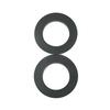 5PCS Rubber Seal Washer Gasket O Ring Seal For Franke Basket Strainer Plug Kitchen Bathroom Black Sink Filter For 78 79 80 82 83