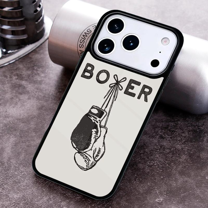 Boxing Gloves Hanging on a Wall Phone Case For iPhone 17 16 15 14 13 12 11 Pro Max Plus 17Air Soft Silicone Cover