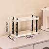 Desktop Multi-layer Storage Rack Nordic Luxury Home Decoration Plastic Multi-functional Living Room Organizing Storage Stand