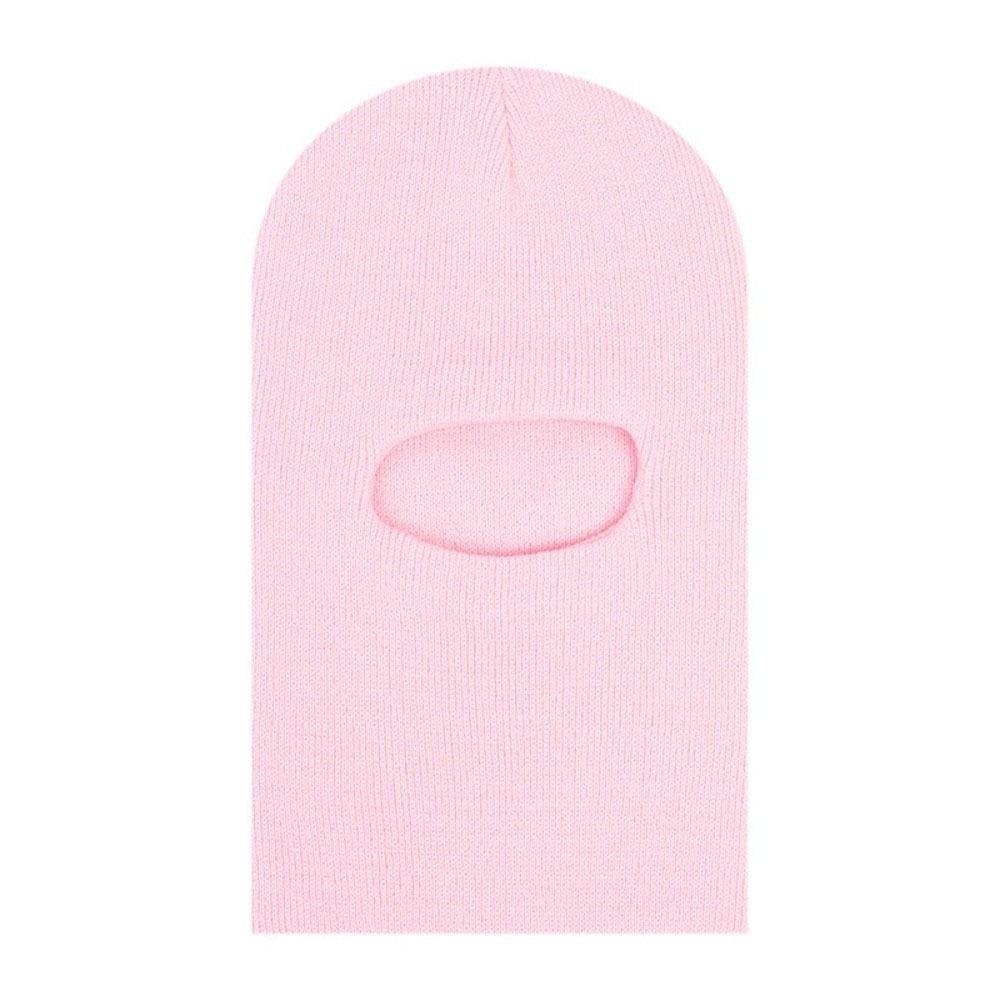 Solid Color Kids Integrated Scarf Cap Warm Baby Balaclava Hat Baby Hooded Beanie Severe Weather