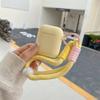 Milk yellow silicone earphone cover for Apple AirPods 1 /1 generation personalized protective cover PRO1/PRO1 anti-drop