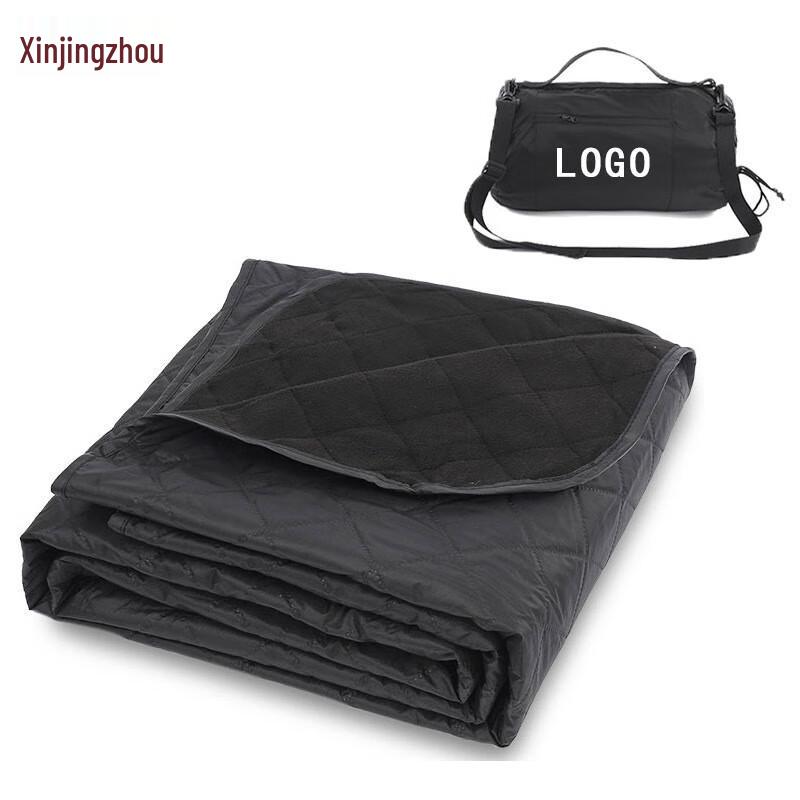 XinJingZhou Portable Waterproof Fleece Picnic Blanket