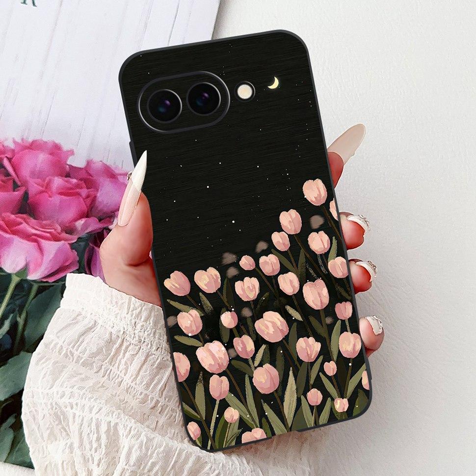 Fashion Butterfly Case For Google Pixel 9a Case 6.3" Soft Silicone TPU Phone Cases For Google Pixel 9a Pixel9a GTF7P Back Cover