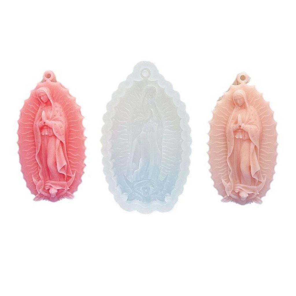 Flexible Pendant Mold DIY Crafts Molds Angel Shape Keychain Mould Crafting Accessory Perfect Gift for Hand Making Lover