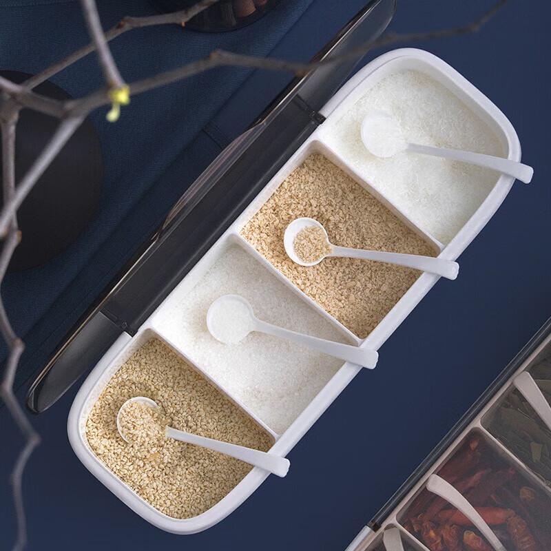 CHAHUA Multi-Compartment Seasoning Box