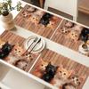 1PC Cats Printed Placemats Birthday Party Decoration Kids Adults Favors Placemats Happy 1st Birthday Baby Shower Table Decor