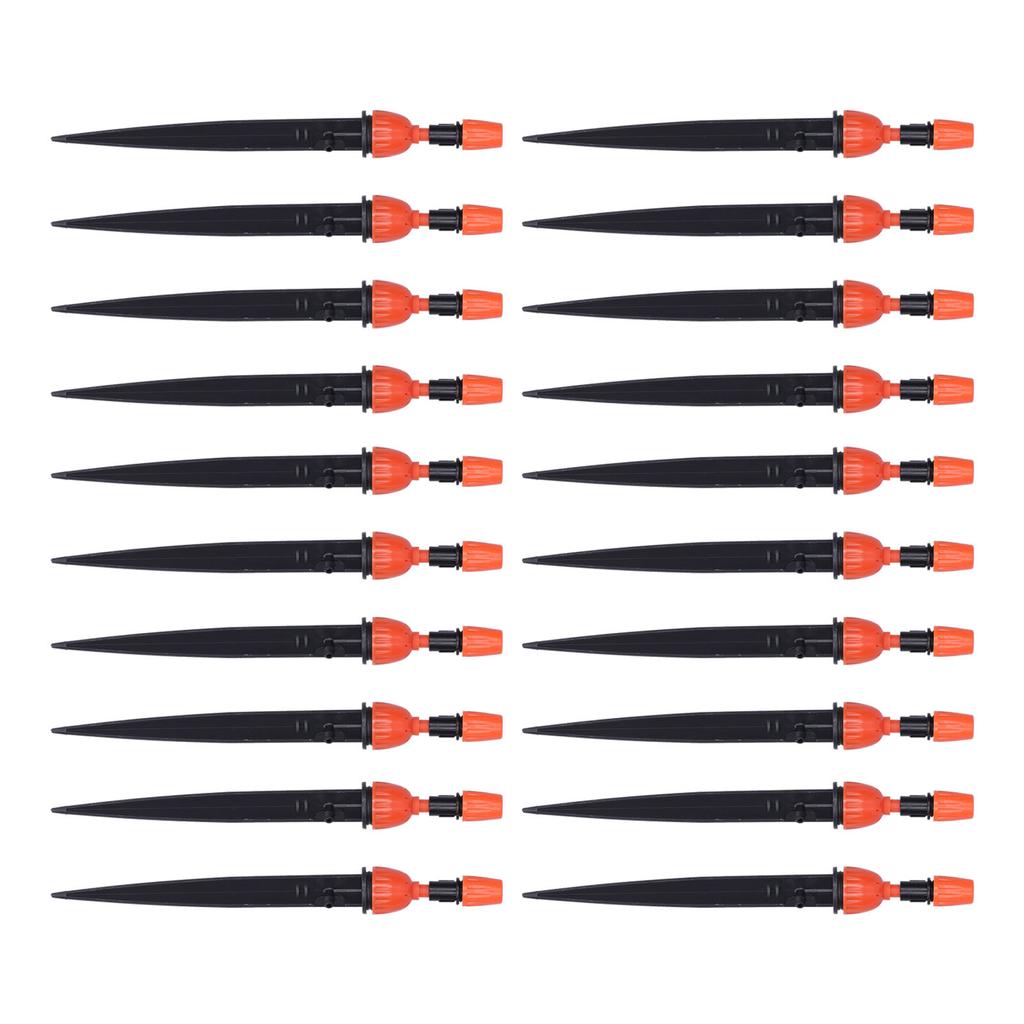 20 Buc Picurători de Irigare Duze Micro-Aspersoare Reglabile pentru Tuburi 4/7 Sistem de Udare Grădină