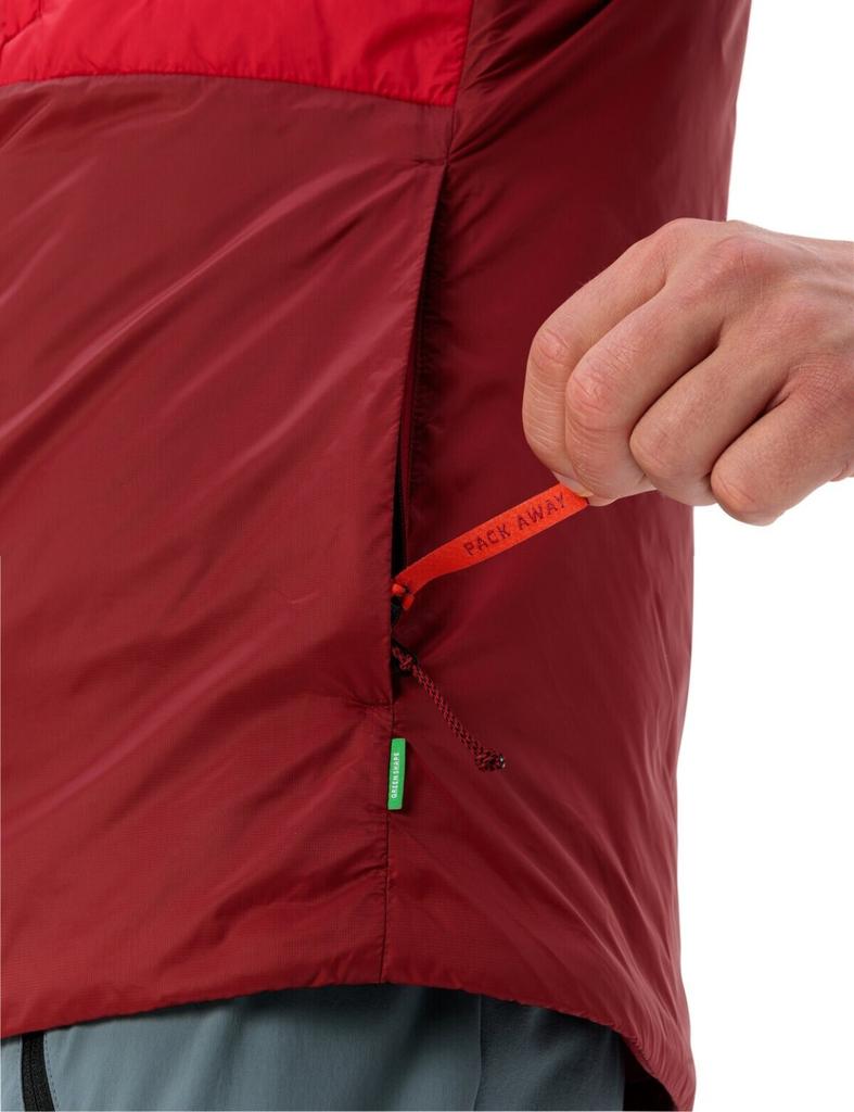 VAUDE Мужской жилет Freney Vest IV куртка кармин