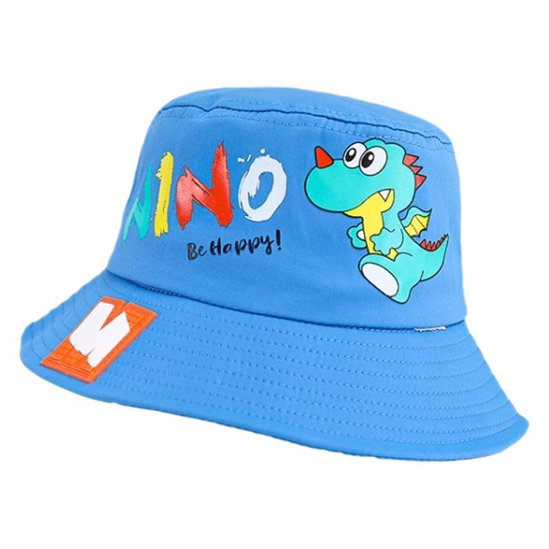 Baby Dinosaur Sun Hat With Wide Brim Cotton Polyester For Spring Autumn Kids Sun Protection