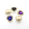 10Pcs/Lot19MM New Fashion DIY Jewelry Clothing Footwear Accessories with Diamond Heart Heart Flower Plate Buckle