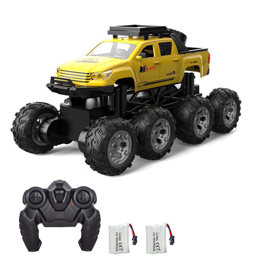 Zdalnie sterowana ciężarówka Duży samochód terenowy 8-kołowy 2,4 GHz Samochód wspinaczkowy Obrót o 360 stopni Drzwi kaskaderskie