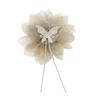 Crystal Flower Artistic Applique for Hair Clip Clothes Hat Sewing Brooch DIY Scarf Wedding Dress Decors Accessories