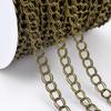2M 1M 0,5M Antiek Brons Breedte 6mm IJzer Dubbele Verlengde Ketting Kettingen Diy Sieraden Maken Benodigdheden Ketting Accessoires