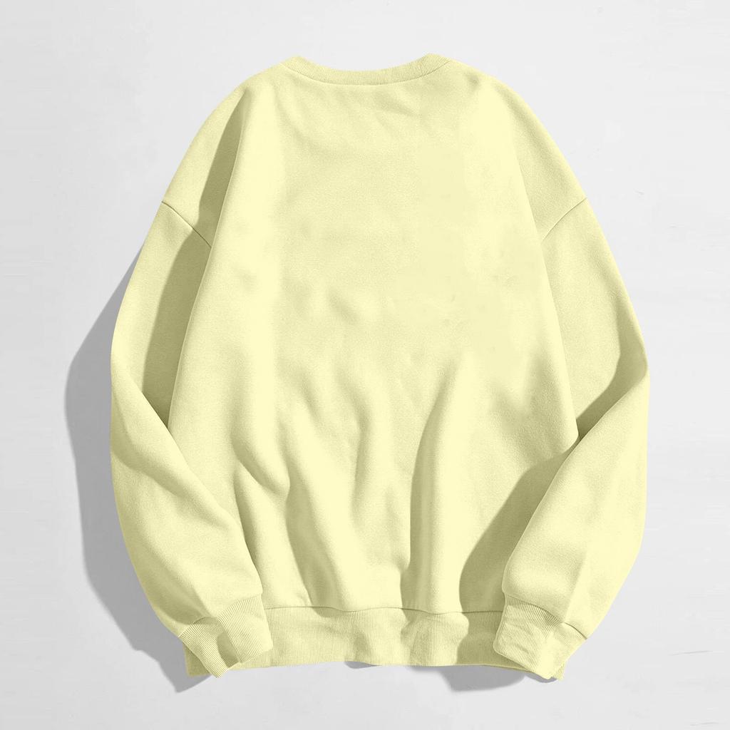 Ladies Fashion Casual Halloween Printed Pullover Sweater