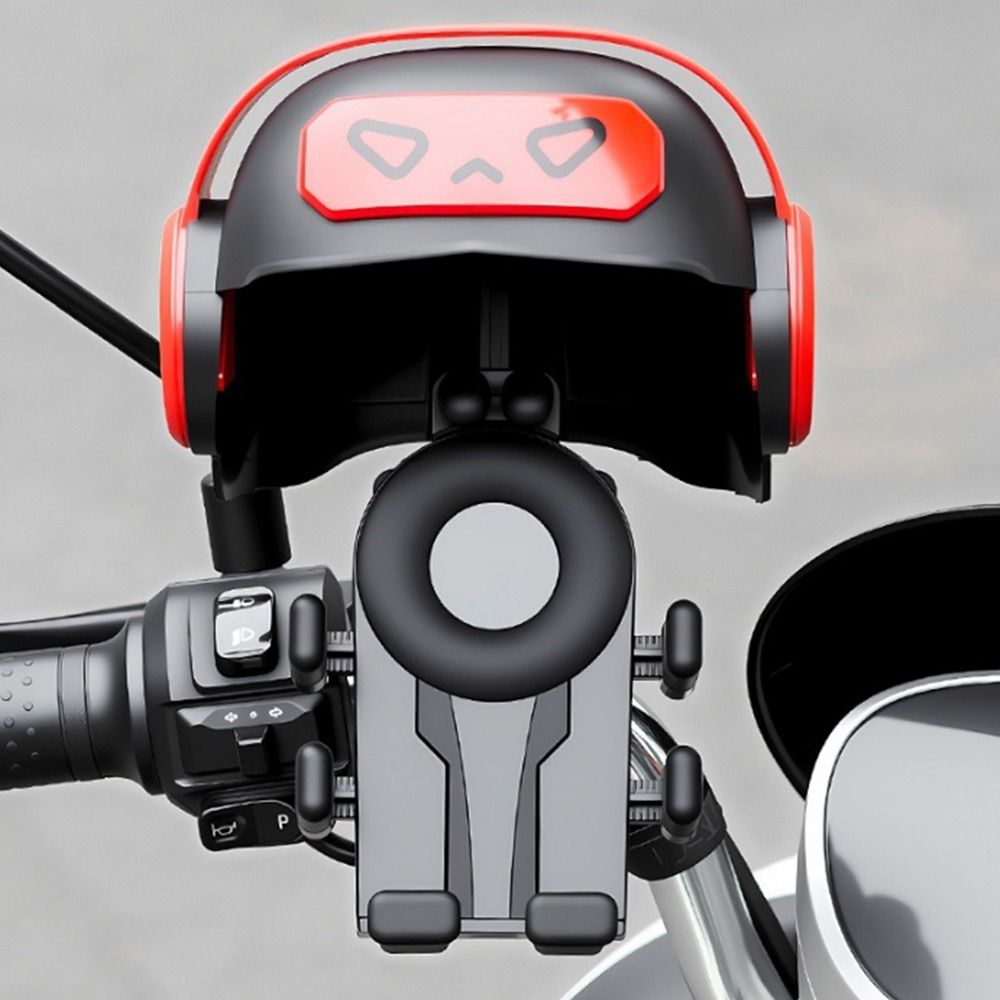 360° Rotatable Motorcycle Phone Holder Cartoon Motorcycle Phones Bracket  Motorcycle Riding