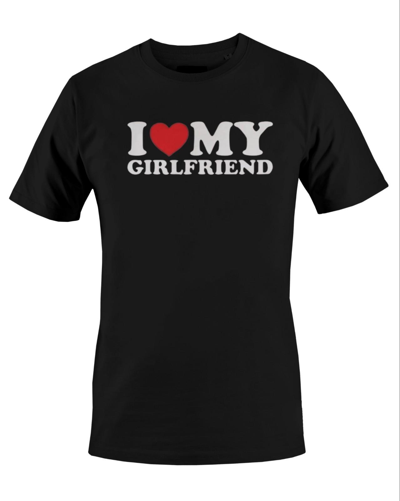 Love My Girlfriend Graphic Print Mens T-Shirt M