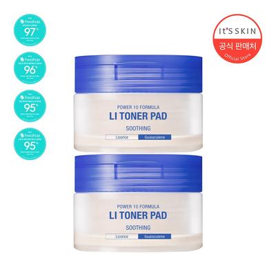 [1+1] Power10 LI Licorice Julen Toner Pad 60 Sheets