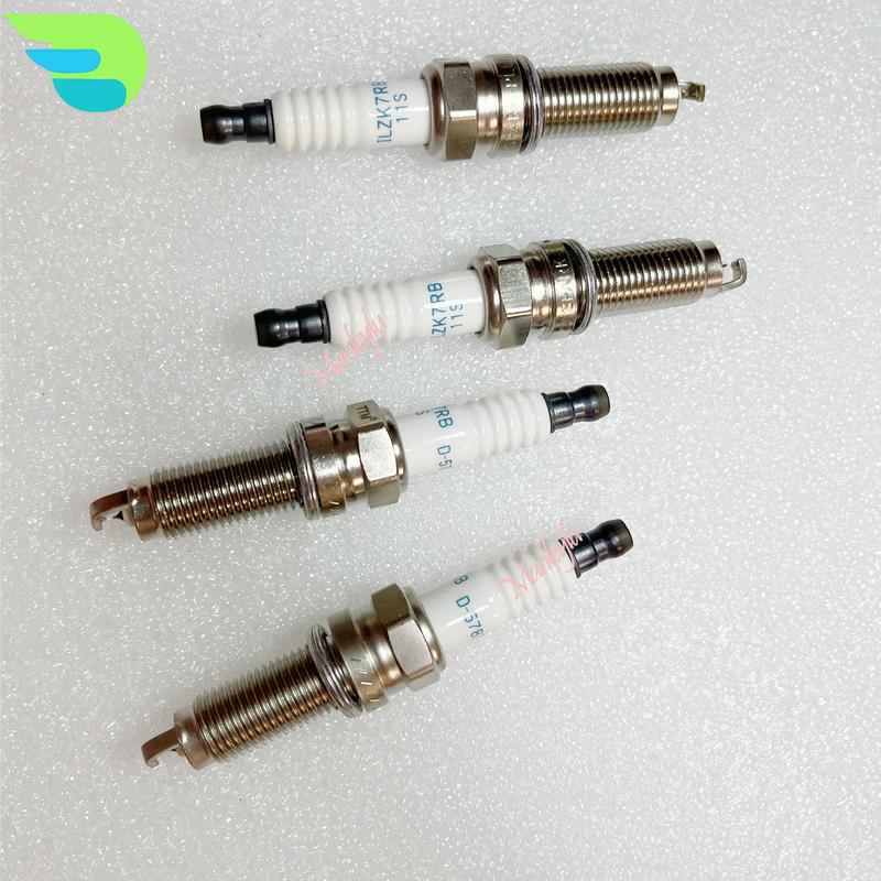 4PCS Double Iridium Spark Plug Torch YL8RTIP Replace for FORD CM5G12405CE 2207424 H6BG12405AA 1770305 1802090 DS7G12405BA