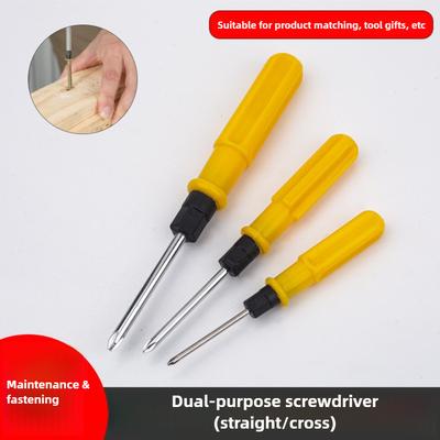 1pcs Dual Purpose Double Head Screwdriver, Cross/one Letter Laptop Repair Tool, Mini Screwdriver