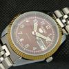 BRUKT SEIKO 5 AUTOMATISK JAPAN HERRE KLOKKE SJELDEN GYLDEN URVERK 575a-a304886-9 SKU575a-a304886