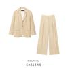 Kaslead New Women Clothes Western Style Blended Blazers Casual Trousers 3478848 3479848