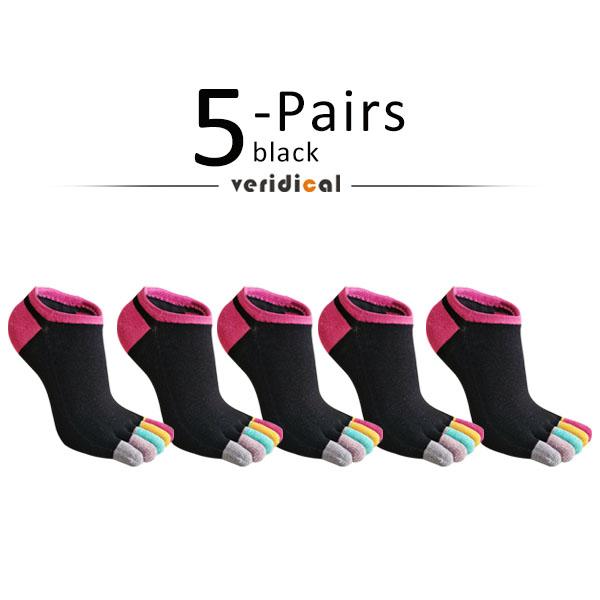 

5 пар носков для пальцев ног, невидимые, из чистого хлопка, разноцветные, с мелким вырезом, повседневные, мягкие, дышащие, дезодорирующие, носки с 5 пальцами в стиле Харадзюку EU 35-39