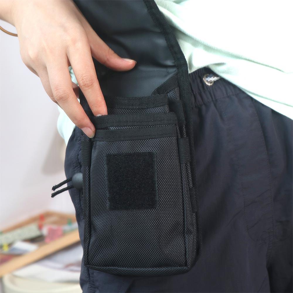 Oxford Mobile Phone Belt Pouch Waterproof Men's Clip-On Bag Men's Multifunction Wallet  Travel