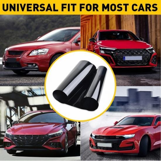 Car Window Sun Visor Strip Film Tint Front Windshield UV Shade DIY Decal Banner