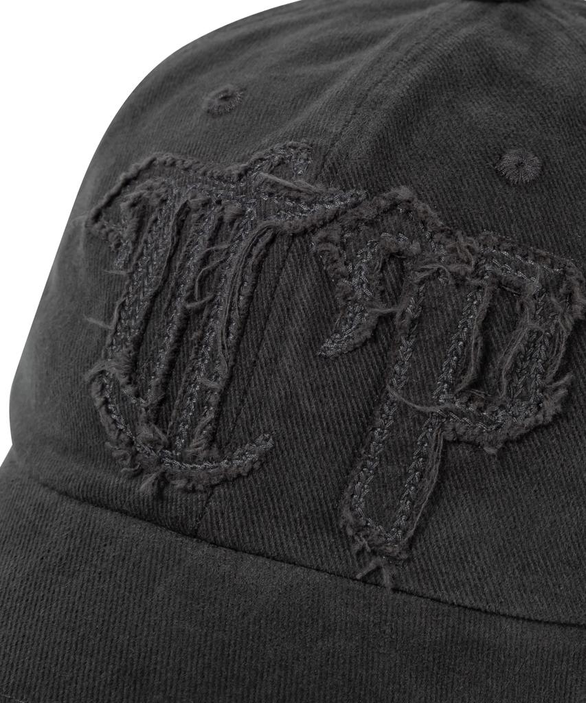 Tepoleu Gothic Patch Washed Ball Cap - Charcoal